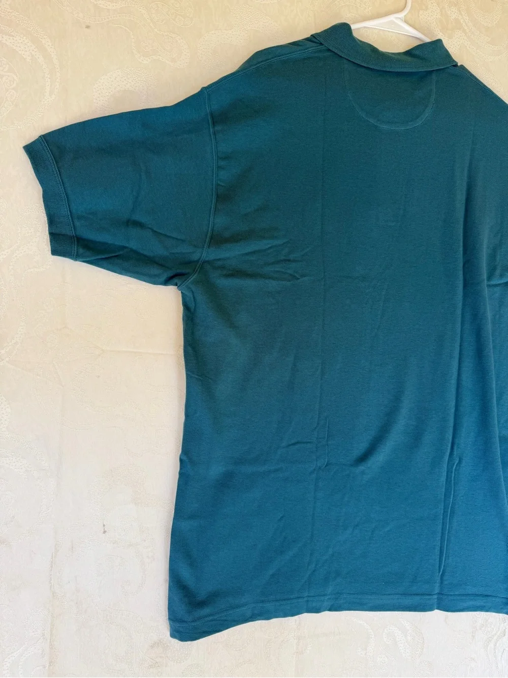 Vintage Chaps Ralph Lauren Teal Green Short-Sleeve Polo Shirt